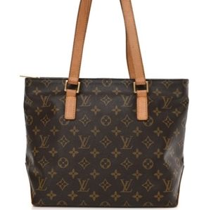 Vintage Louis Vuitton Cabas Piano Monogram Canvas Handbag